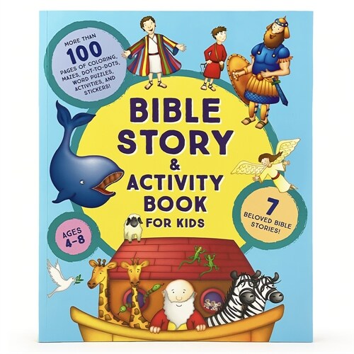 Bible Story and Activity Book for Kids (Little Sunbeams) (Paperback)