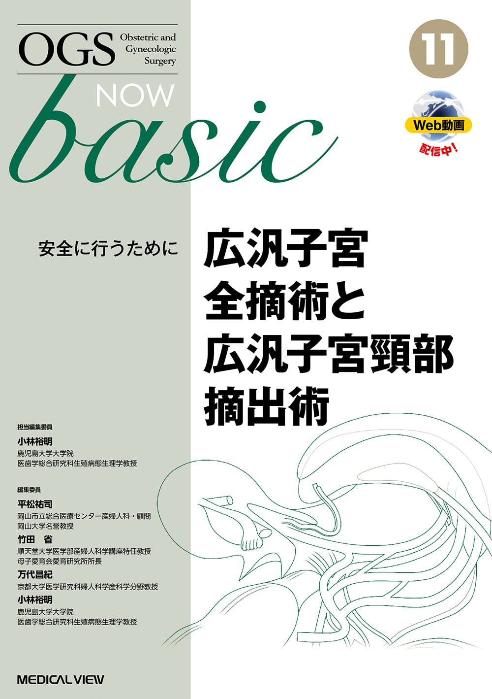 [중고] 廣汎子宮全摘術と廣汎子宮頸部摘出術:安全に行うために (OGS NOW basic 11)