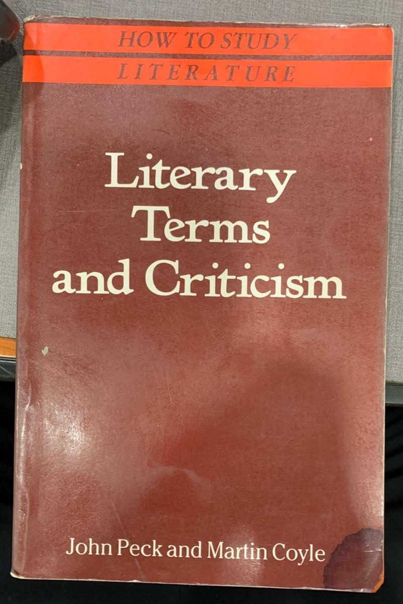 [중고] Literary Terms and Criticism: A Students‘ Guide (Paperback)