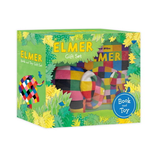 Elmer Book and Toy Gift Set (Multiple-component retail product, slip-cased)