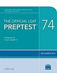 [중고] The Official LSAT Preptest 74