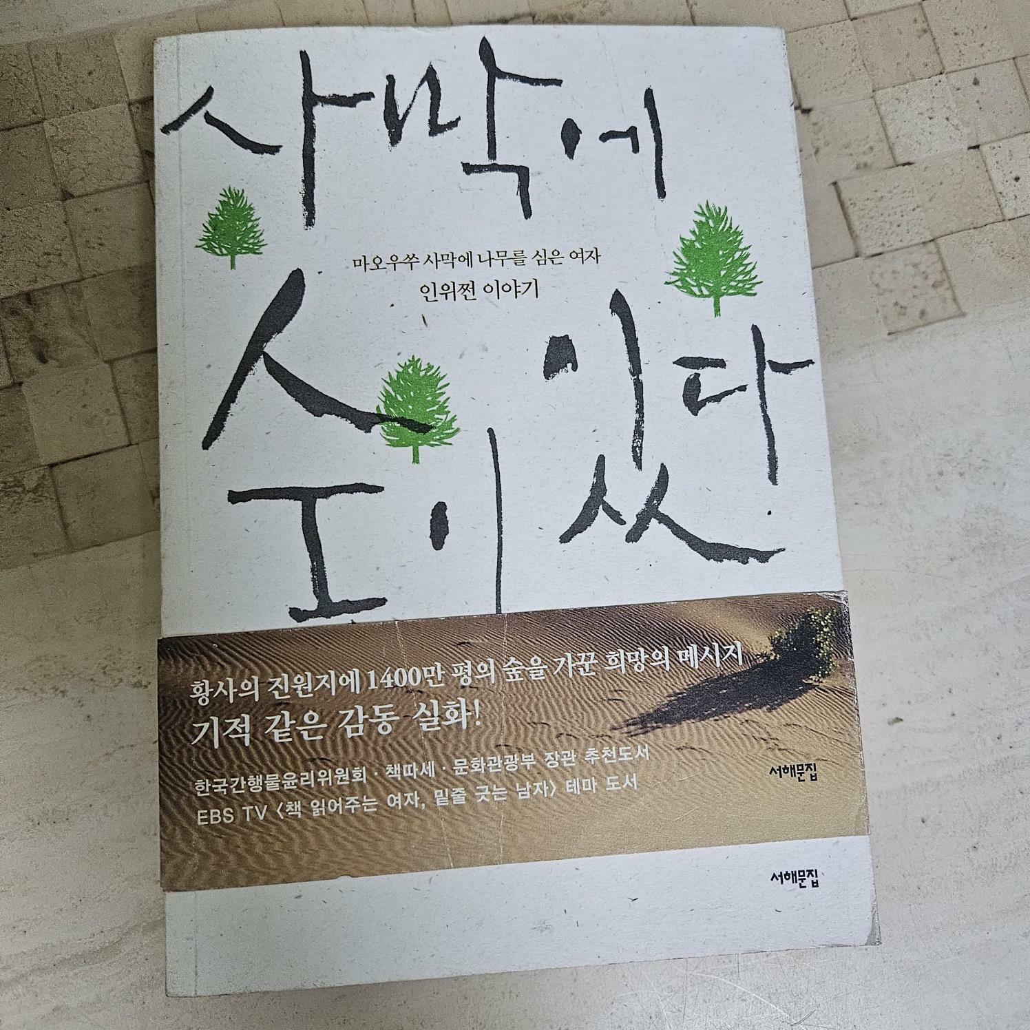 [중고] 사막에 숲이 있다