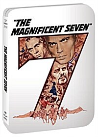 [수입] Yul Brynner - The Magnificent Seven (황야의 7인) (1960)(Steelbook)(한글무자막)(4K Ultra HD + Blu-ray)