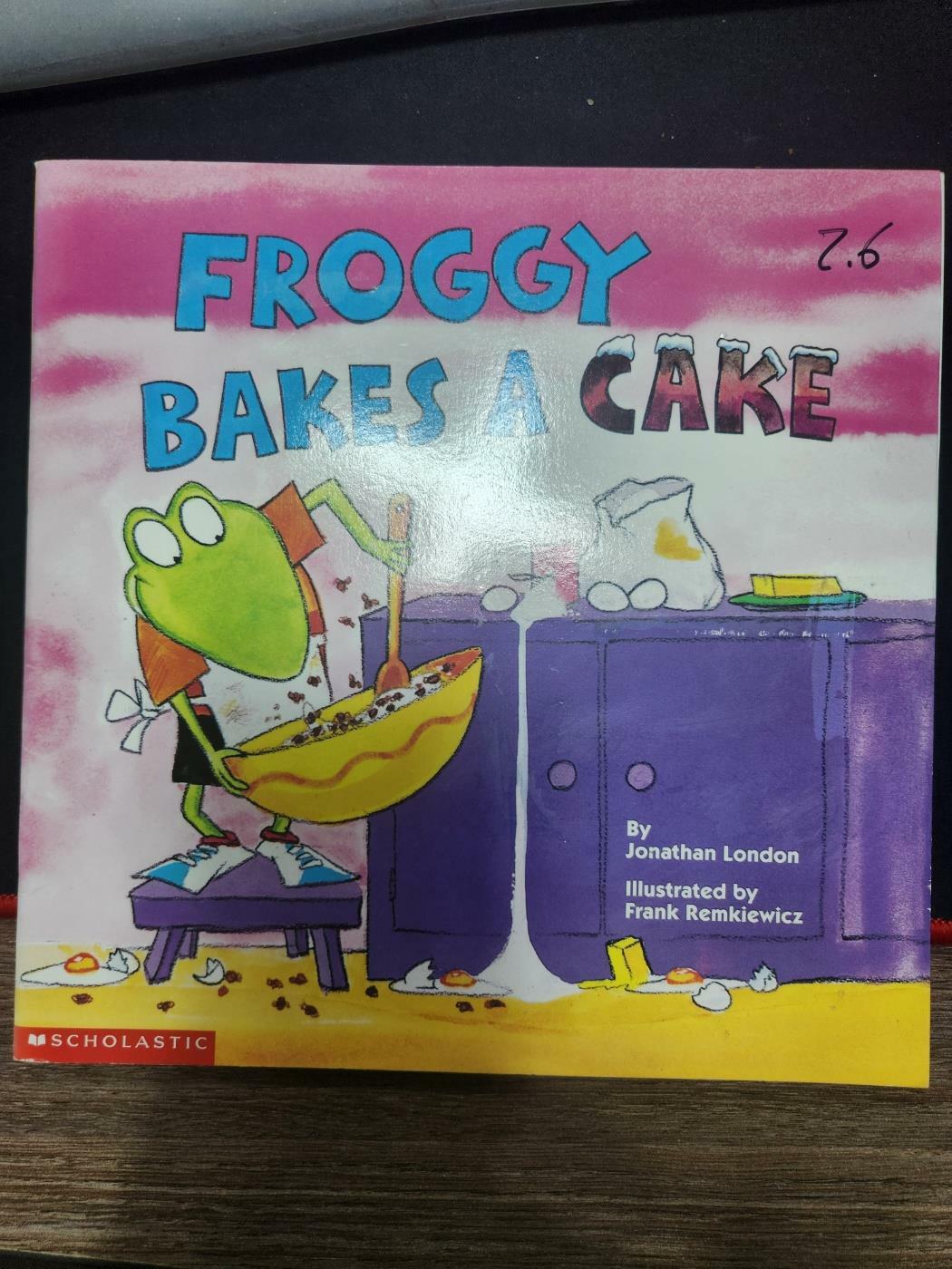 [중고] Froggy Bakes a Cake (Paperback)