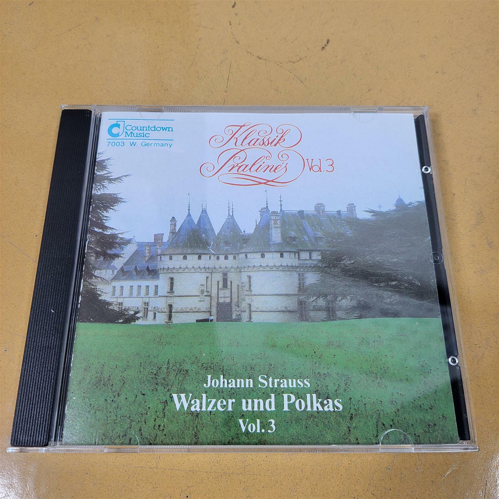 [중고] JOHN STRAUSS : WALZER UND POLKAS vol.3