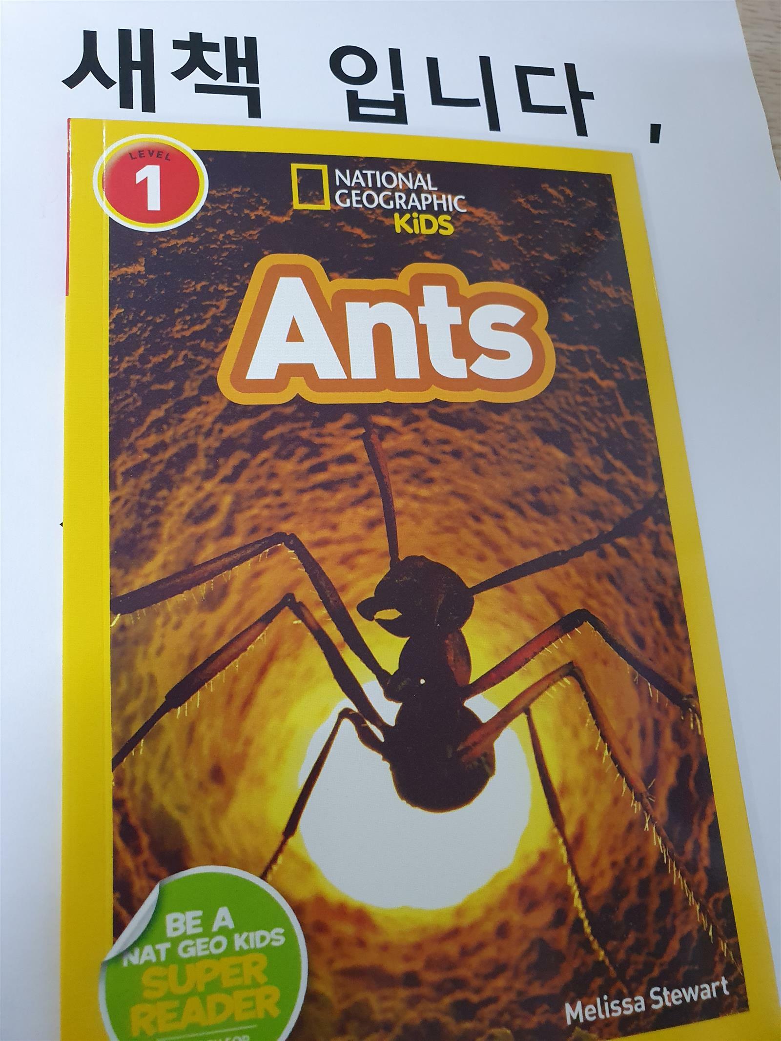 [중고] National Geographic Readers: Ants (Paperback)