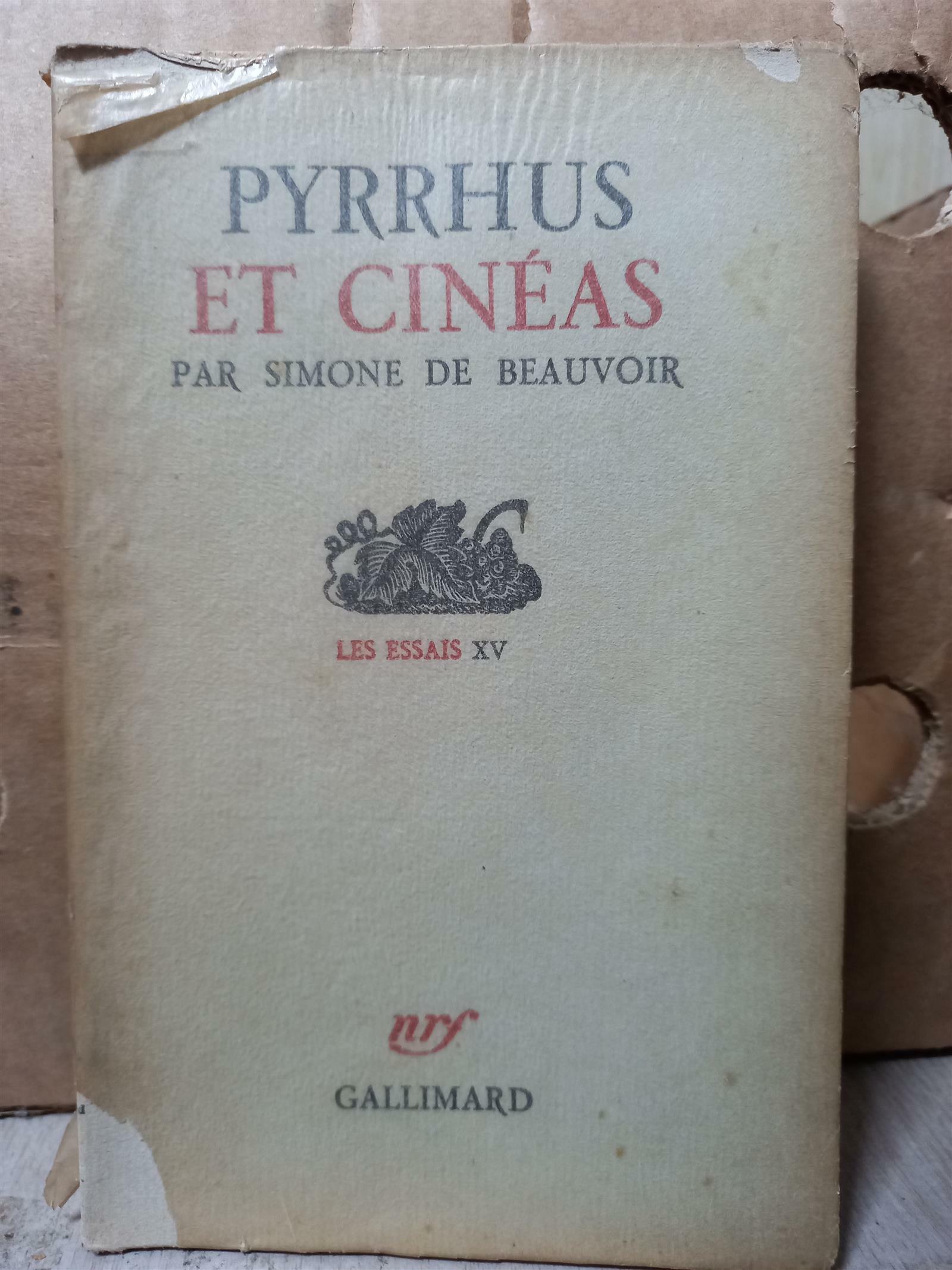 [중고] PYRRHUS ET CINEAS (Book)