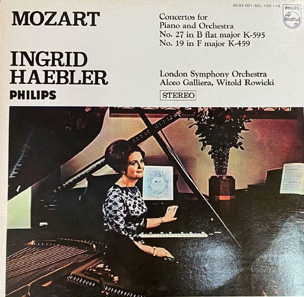 [중고] [LP] 잉그리트 헤블러 - Ingrid Haebler - Mozart Piano Concertos No.27 & 19 LP [성음-라이센스반]