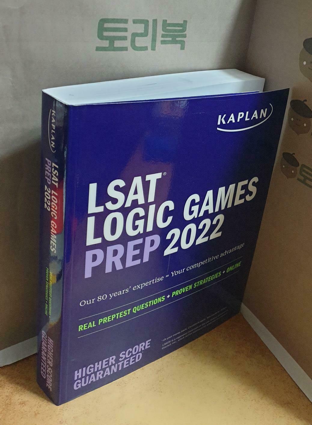 [중고] LSAT Logic Games Prep 2022: Real Preptest Questions + Proven Strategies + Online (Paperback)