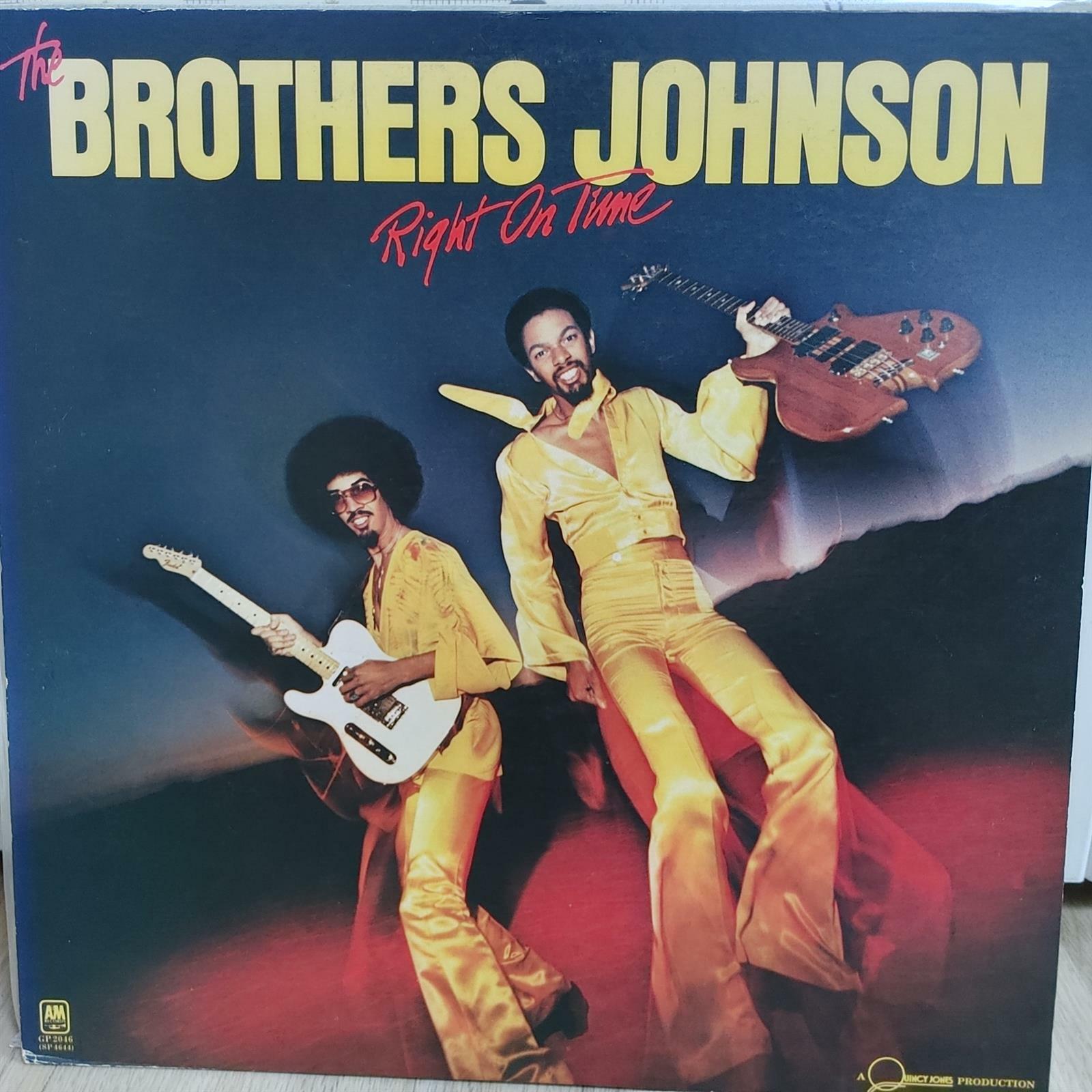 [중고] [LP] The Brothers Johnson – Right On Time (브라더스 존슨, Quincy Jones, Funk / Soul, 일본반)