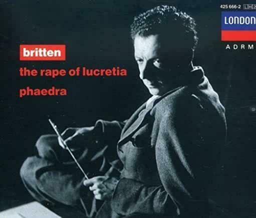 [중고] britten / rape of lucretia phaedra / britten(2cd, 수입)