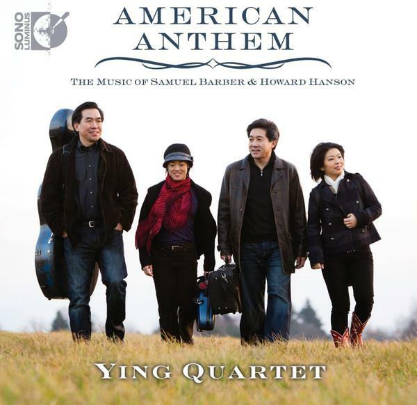 [중고] [수입 CD & Blu-ray Audio] Samuel Barber & Howard Hanson – American Anthem by Ying Quartet 