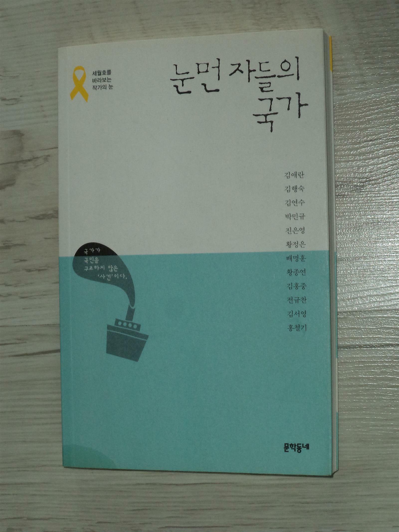 [중고] 눈먼 자들의 국가.(세월호를 바라보는 열두분 작가들의 눈)