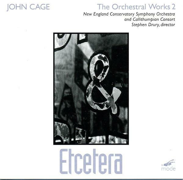 [중고] [수입] John Cage – The Orchestral Works 2: Etcetera