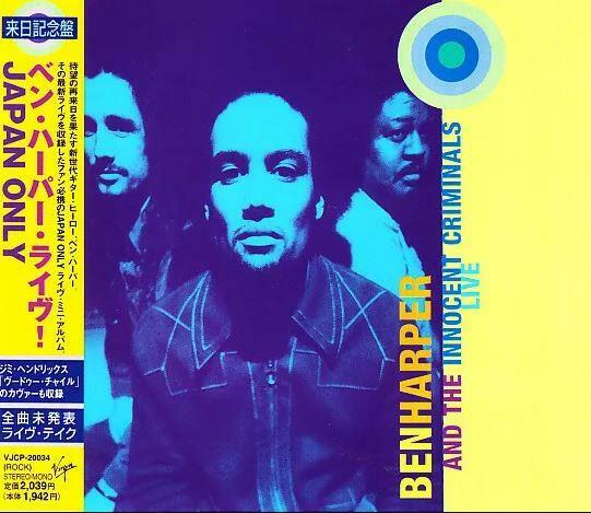 [중고] [CD] [수입 독점 일본반 OBI] Ben Harper And The Innocent Criminals - Live (1998) [Blues Rock]