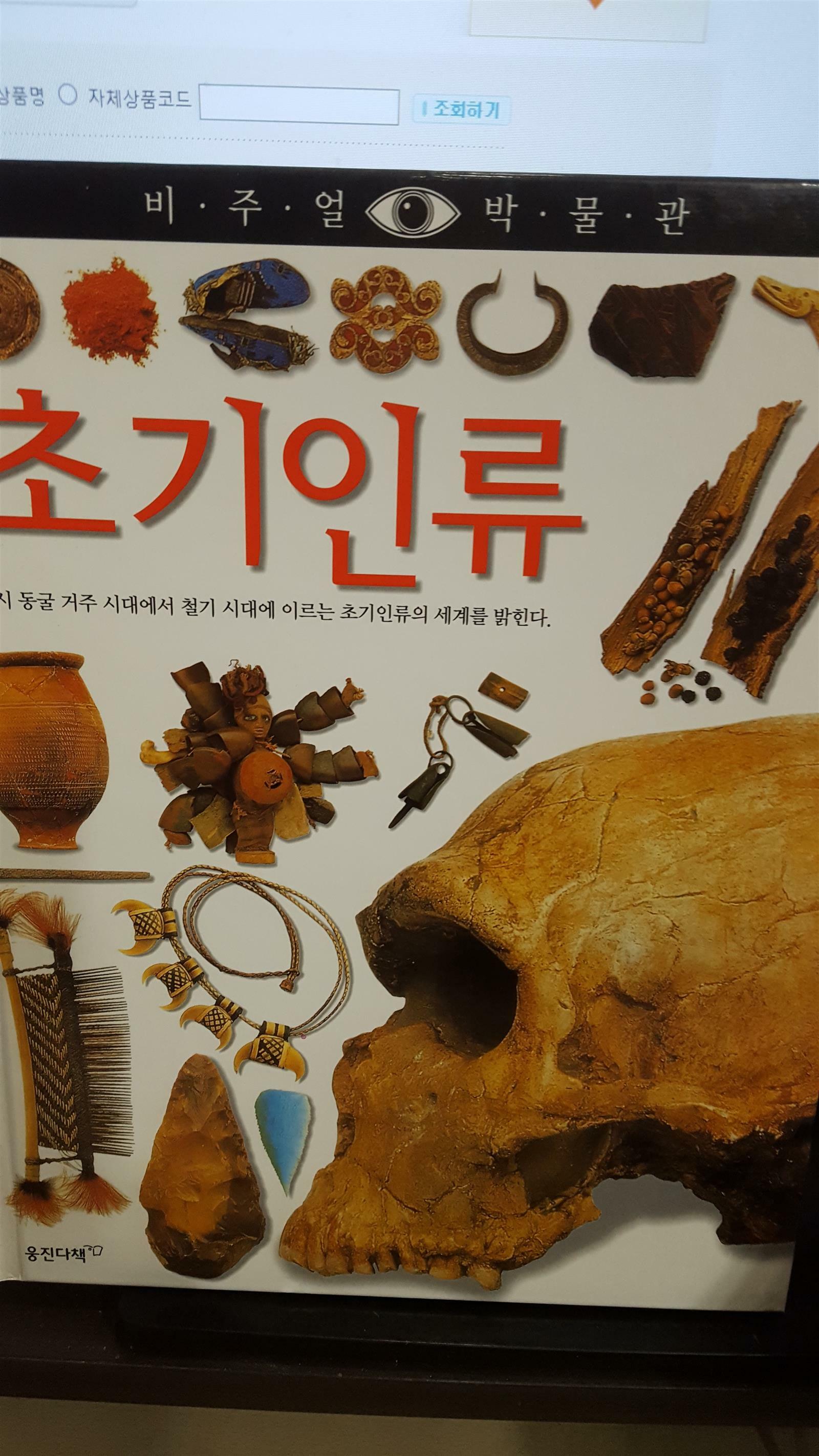 [중고] 초기인류/ 비주얼박물관