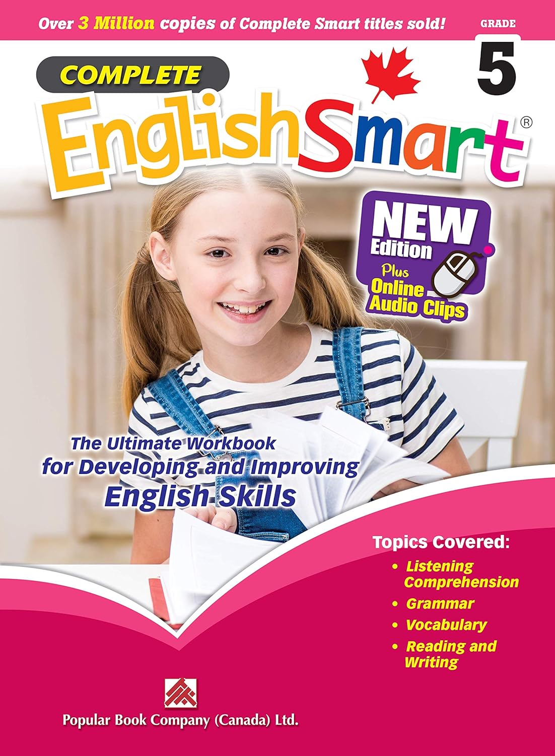 Complete English Smart : Grade 5 (New Edition) Canadian Curriculum English Workbook