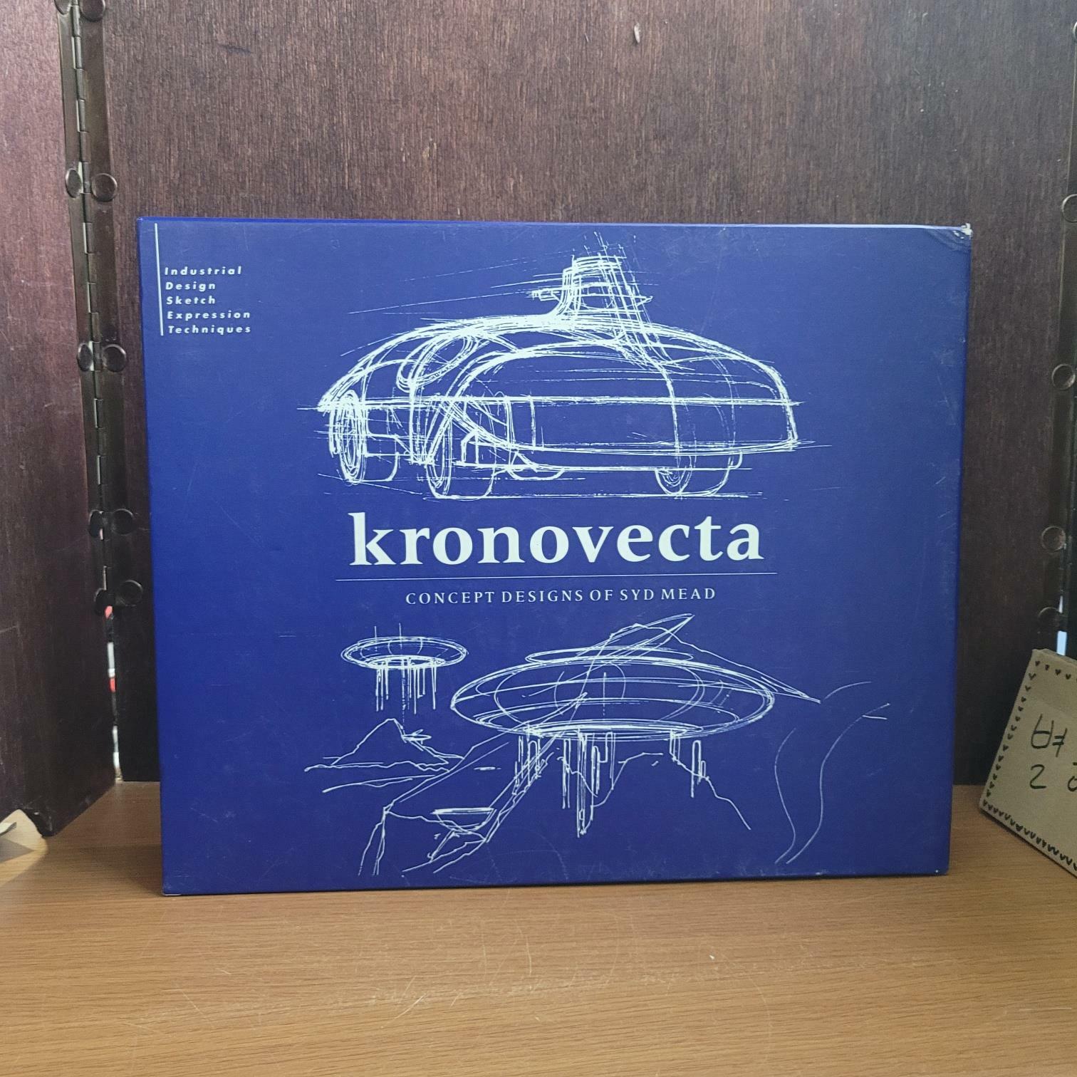 [중고] 반다이) Kronovecta Concept Designs of Syd Mead / KRONOTEKO ART OF SYD MEAD [전2권/상급/양장본] (양장)