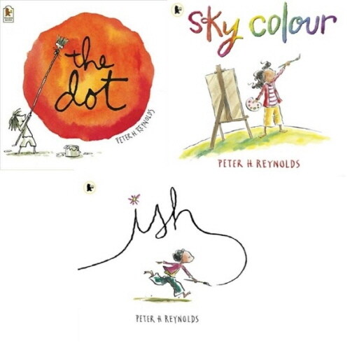 Peter Reynolds Creatilogy Pack - The Dot/Sky Colour/Ish  3권 세트 (Paperback 3권)