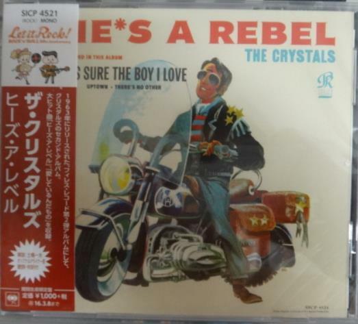 [중고] The Crystals ‎/ He‘s A Rebel (미개봉, Japan CD with OBI & Insert)