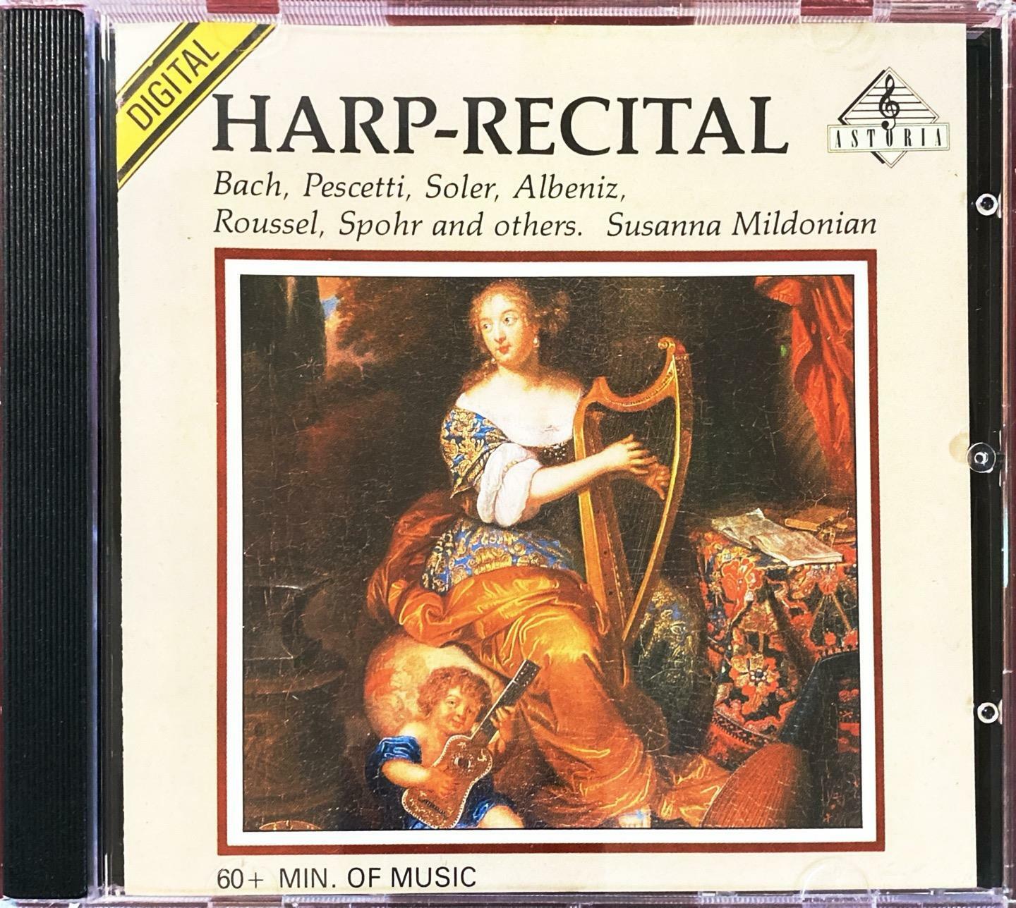 [중고] Harp - Recital /Susanna Mildonian
