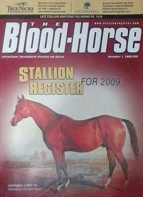 [중고] BloodHorse Stallion Register for 2009 Print (잡지)
