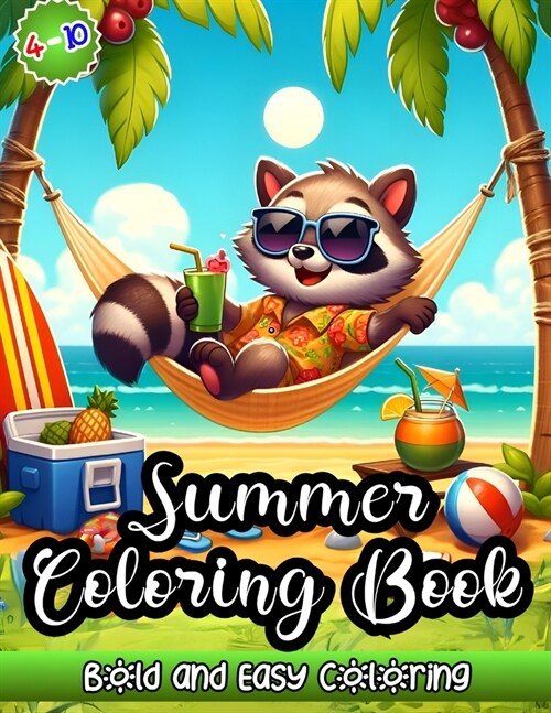 Summer Coloring Book: Find Peace and Joy in Every Page of Our Adorable Coloring Book for Kids and Teens - Perfect for Stress Relief and Summ (Paperback)