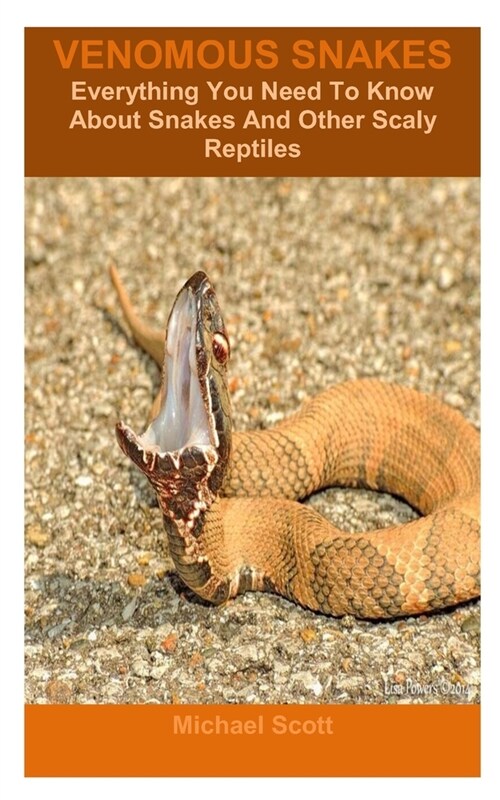 Venomous Snakes: Everything You Need To Know About Snakes And Other Scaly Reptiles (Paperback)