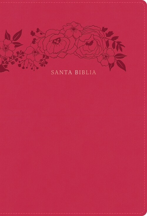 Rvr 1960 Biblia Letra Supergigante, Floral, S?il Piel, Con ?dice: Santa Biblia (Imitation Leather)