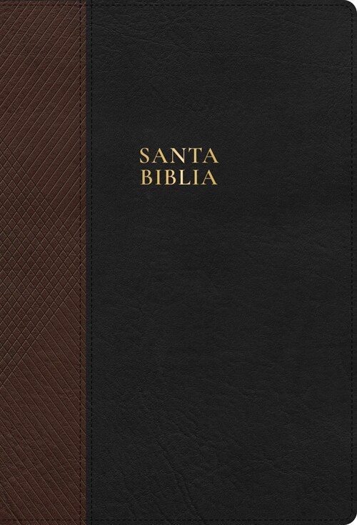 Rvr 1960 Biblia Letra Supergigante, Negro Con Caf? S?il Piel: Santa Biblia (Imitation Leather)