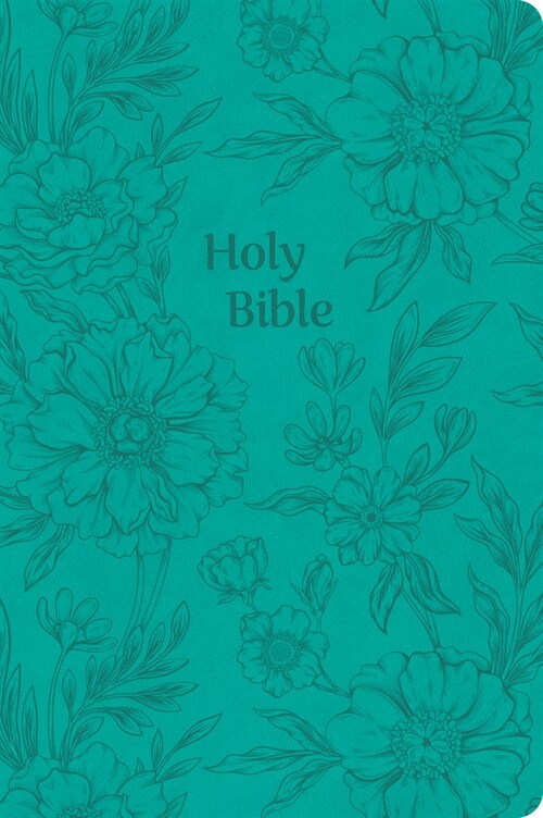 NASB Large Print Thinline Bible, Value Edition, Teal Leathertouch (Imitation Leather)
