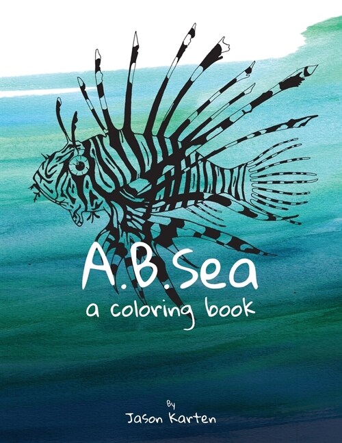 A.B.Sea: A Coloring Book (Paperback)