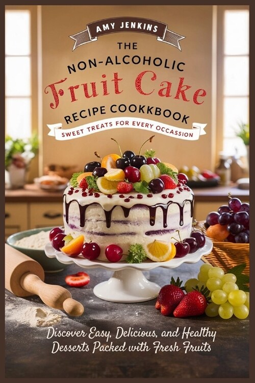 The Non-Alcoholic Fruit Cake Recipe Cookbook: Sweet Treats for Every Occasion - Discover Easy, Delicious, and Healthy Desserts Packed with Fresh Fruit (Paperback)