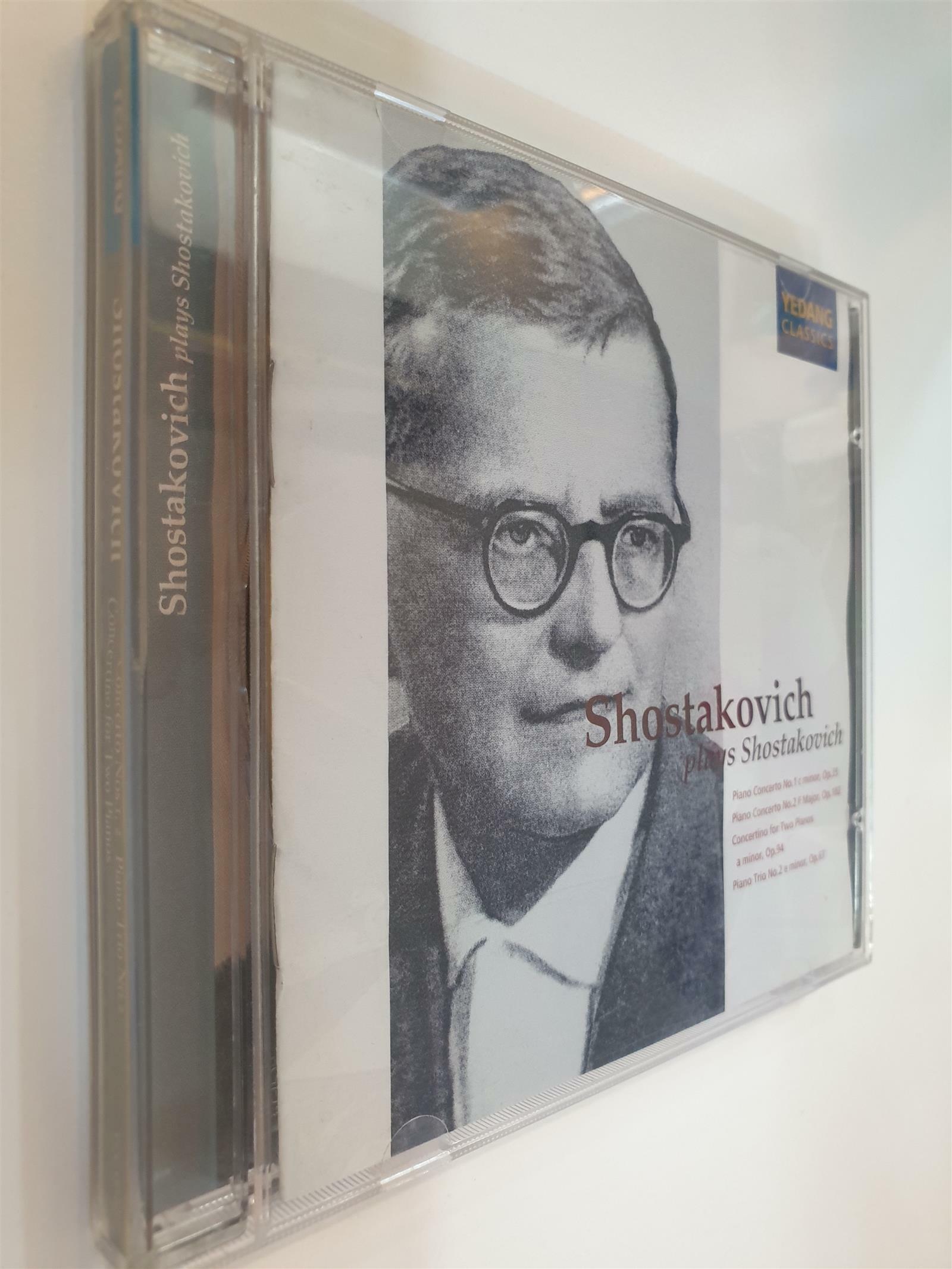 [중고] Shostakovich : Piano Concerto Nos.1, 2ㆍPiano Trio No.2ㆍConcertino For Two Pianos : Oistrakh