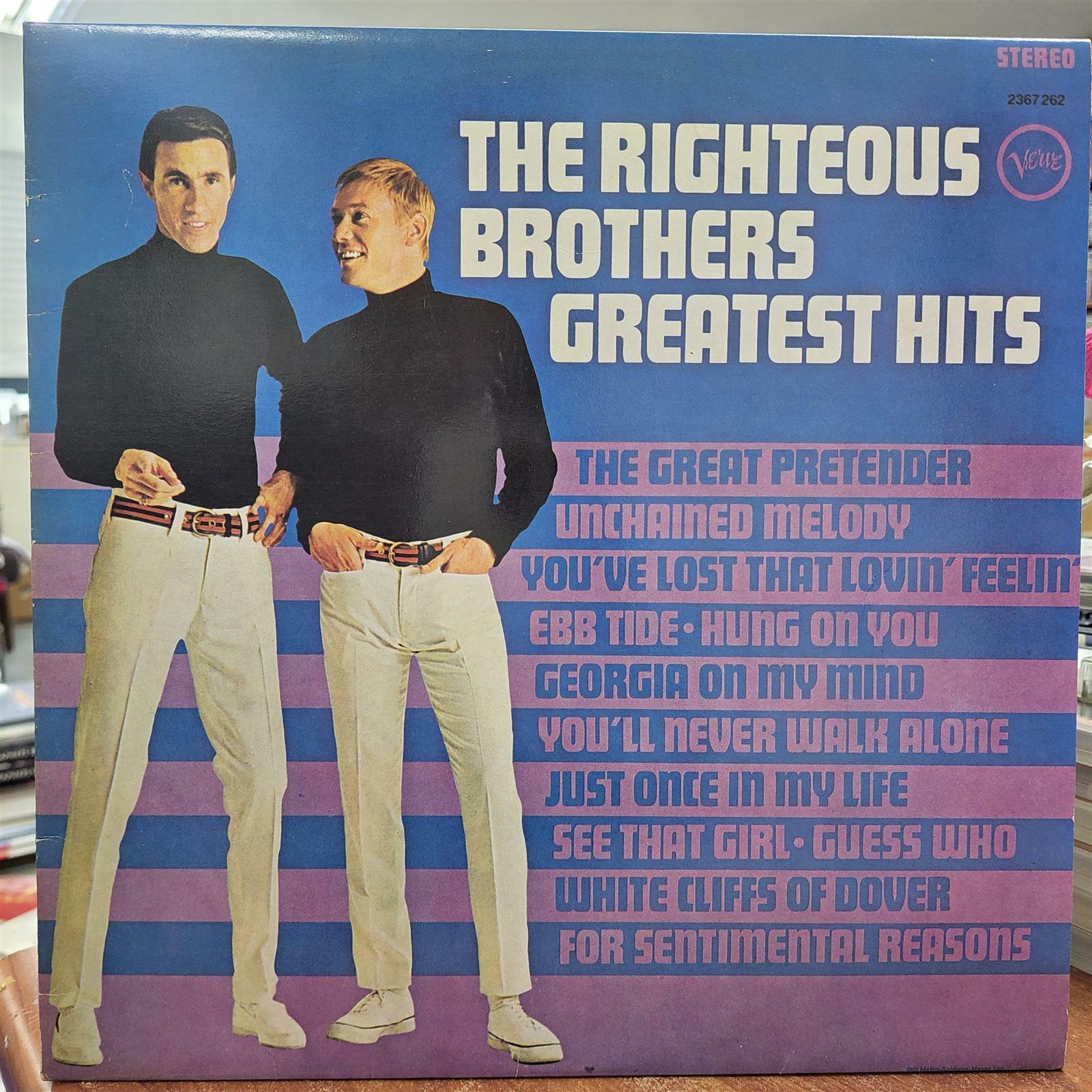 [중고] [LP] The Righteous Brothers - Greatest Hits