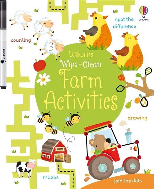 Wipe-Clean Farm Activities (Paperback)