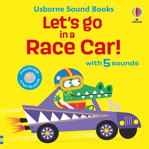 Lets Go in a Race Car! (Board Books)