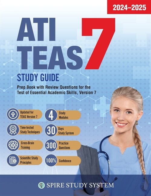 ATI TEAS 7 Study Guide (Paperback)