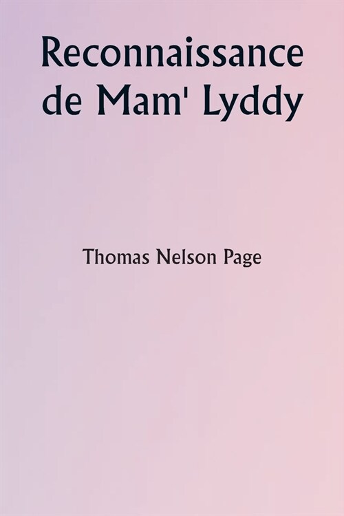 Reconnaissance de Mam Lyddy (Paperback)