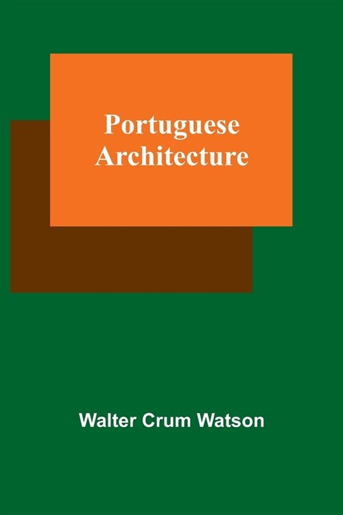 Portuguese Architecture (Paperback)