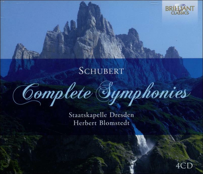 [중고] Schubert : 교향곡 전집 (Complete Symphonies) - 블롬슈테트 (Herbert Blomstedt)(4CD)(EU발매)