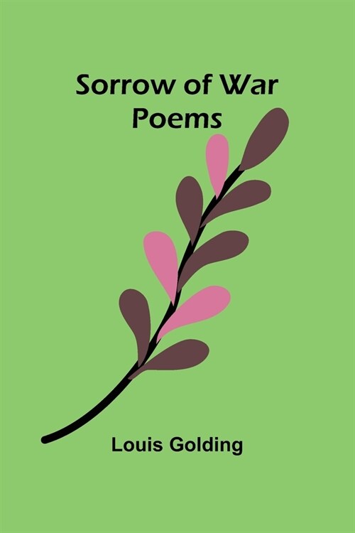 Sorrow of War: Poems (Paperback)