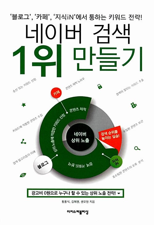 네이버 검색 1위 만들기 : '블로그', '카페', '지식iN'에서 통하는 키워드 전략!