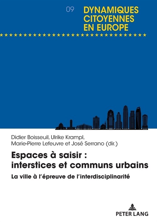 Espaces à saisir (Paperback, 1st)