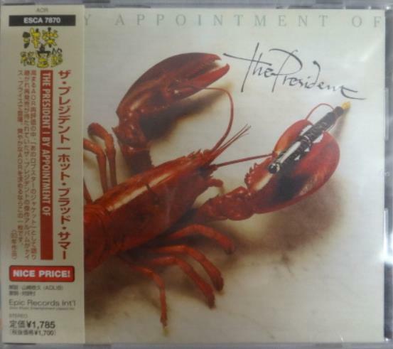 [중고] The President ‎/ By Appointment Of (미개봉, Japan CD with OBI & Insert)