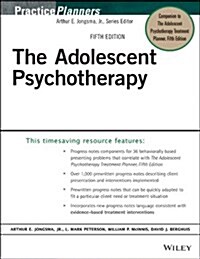 The Adolescent Psychotherapy Progress Notes Planner (Paperback, 5)