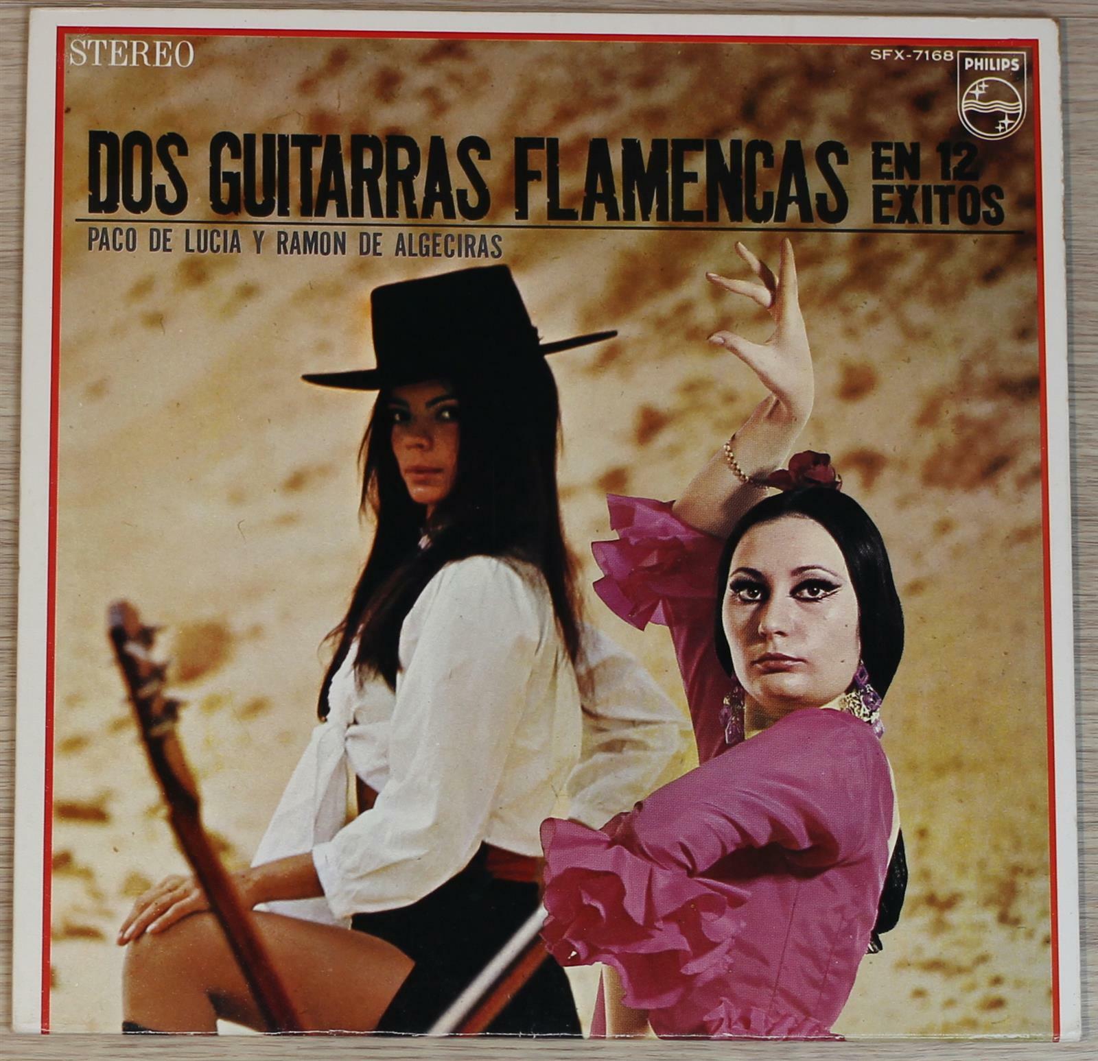 [중고] [LP 수입] Paco De Lucía & Ramón De Algeciras – Dos Guitarras Flamencas En 12 Exitos [Gatefold]