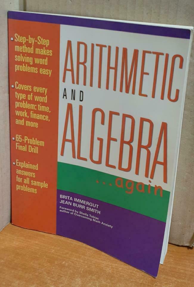 [중고] Arithmetic and Algebra Again (Schaum‘s Paperbacks) (Paperback, 1st)