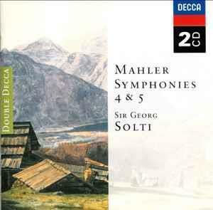 [중고] [수입 2CD =Germany] Mahler - Sir Georg Solti ‎– Symphony 4 & 5
