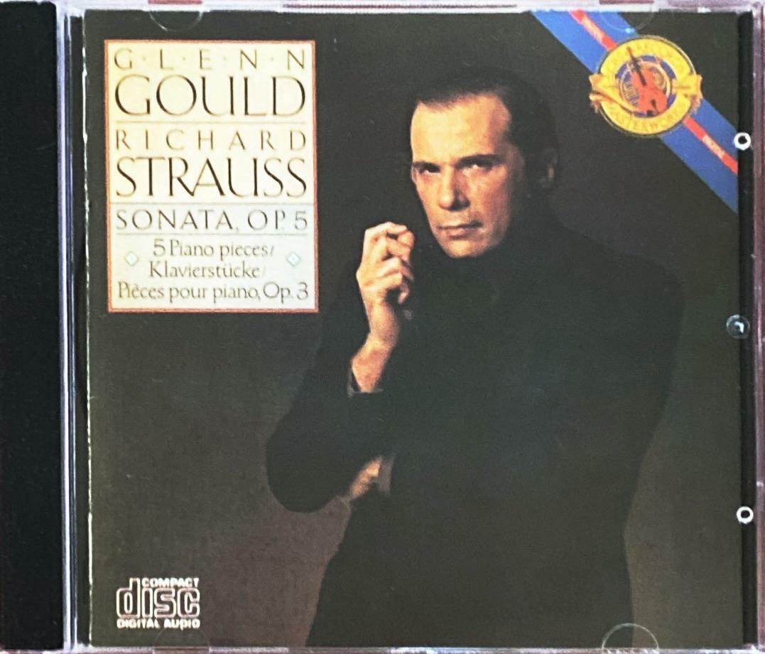[중고] R. Strauss: Sonata, Op.5 / Glenn Gould